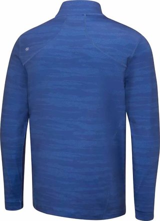 PING Latham Half Zip men's midlayer, inky multi