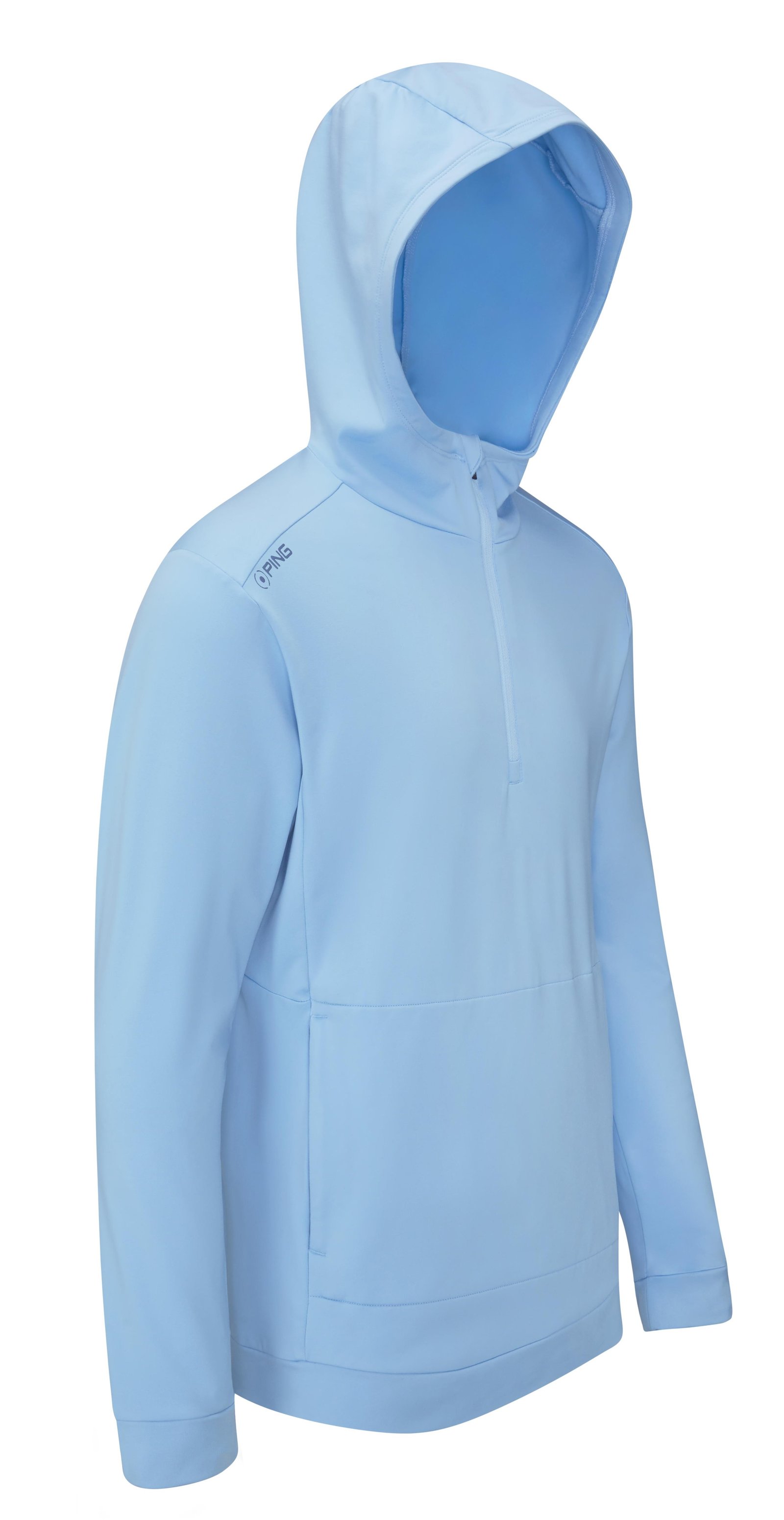 Ping Haldon Hooded Fleece men's sweatshirt, baltic sea