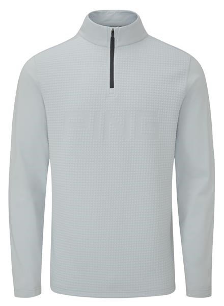 PING Faron men's sweatshirt, pearl grey