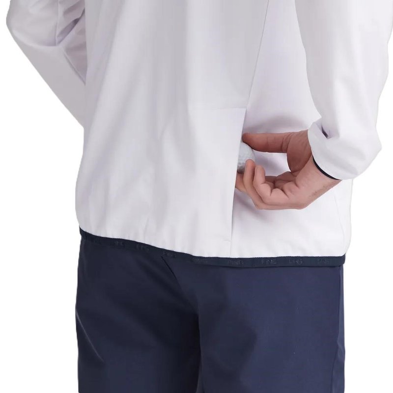 PING Vigo men's jacket, white