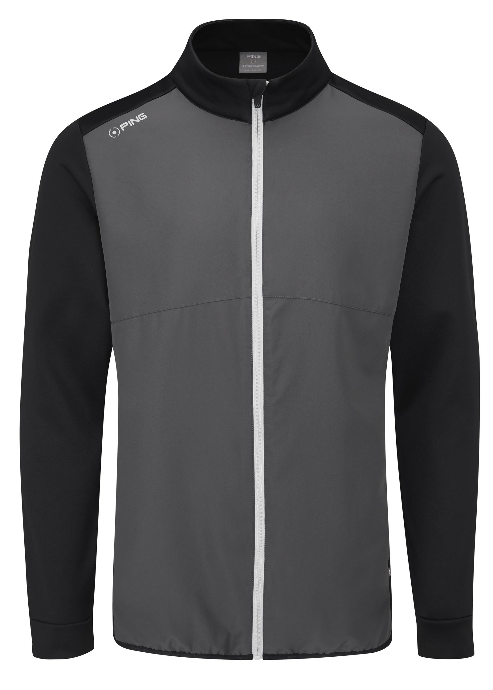 PING Burford men's jacket, asphalt/black