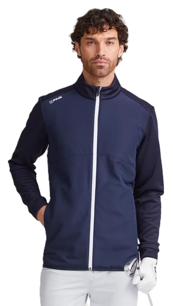 PING Burford mens jacket, navy