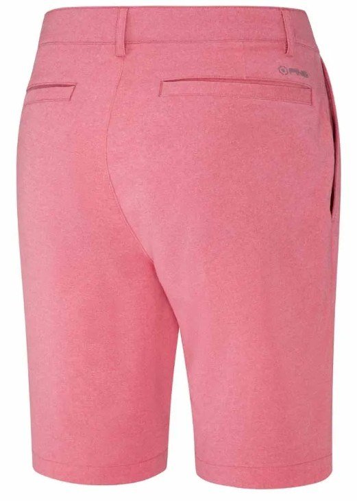 PING Barret men's shorts, Rhapsody Pink Marl