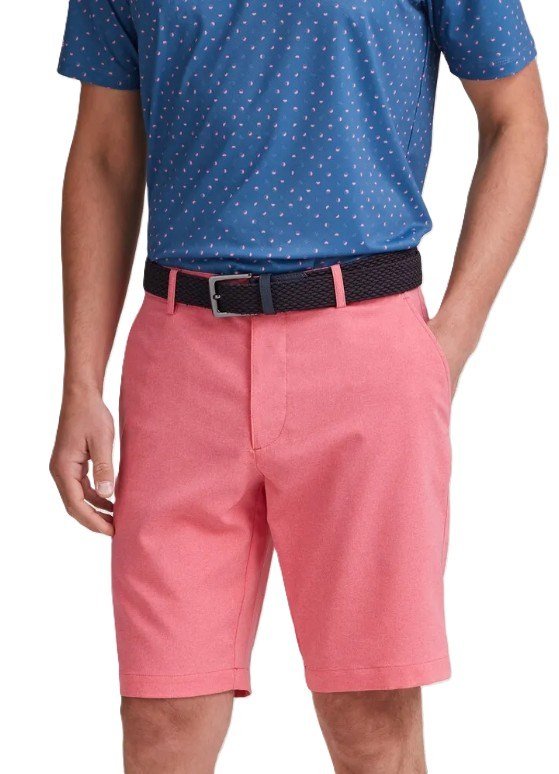 PING Barret men's shorts, Rhapsody Pink Marl
