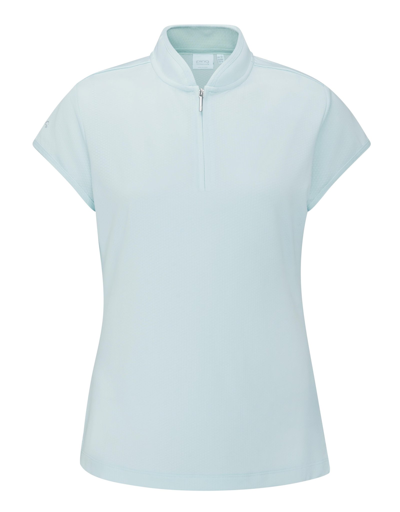PING Evetta Jacquard women's polo, seaspray