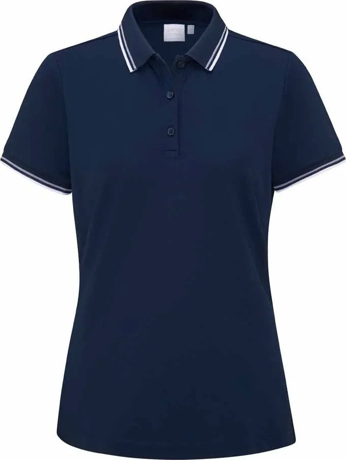 PING Viviana Tipped women's polo, navy