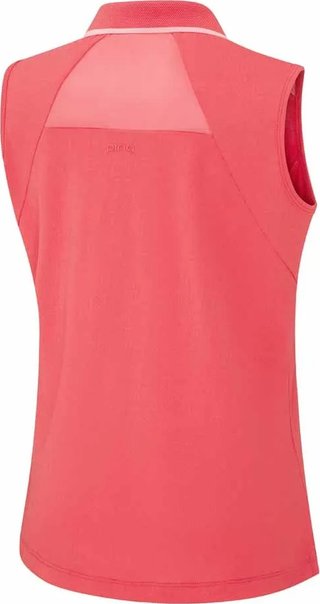 PING Eben Sleeveless women's polo, paradise pink
