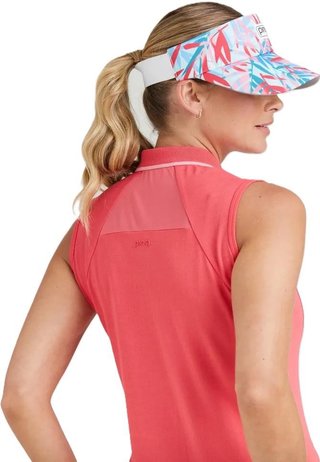 PING Eben Sleeveless women's polo, paradise pink