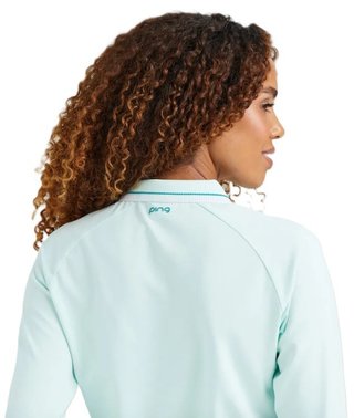 PING Alicia ladies polo, seaspray