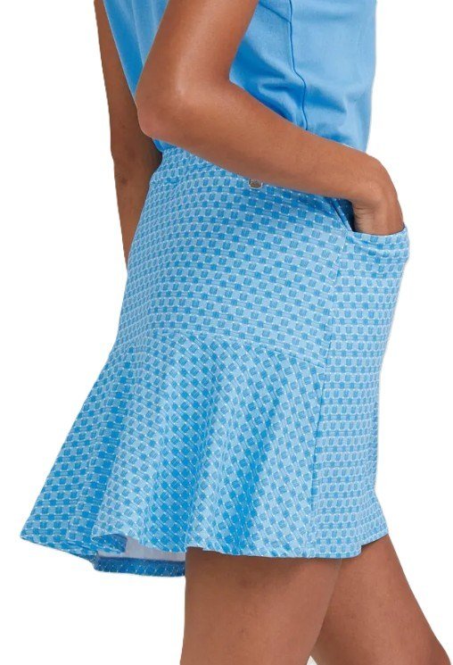 PING Harlie ladies skort, azure geo