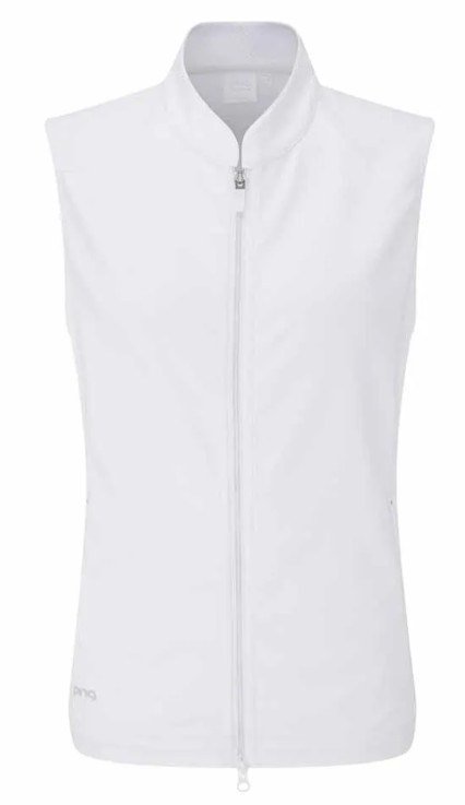 PING Mischa ladies vest, white