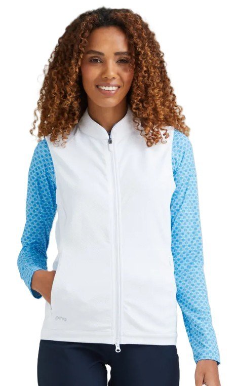 PING Mischa ladies vest, white