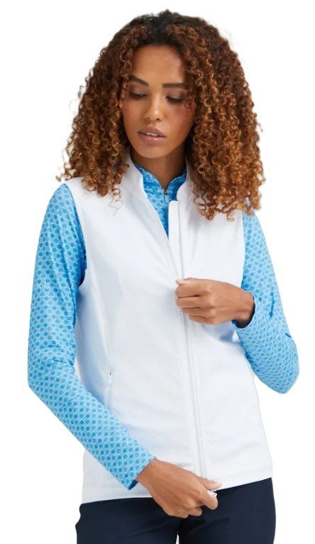 PING Mischa ladies vest, white