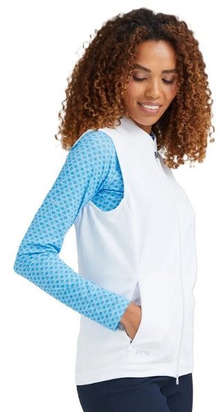 PING Mischa ladies vest, white