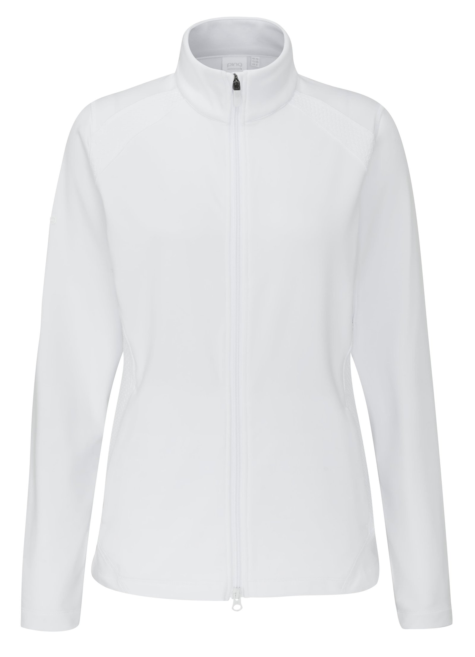 PING Eda Lightweight Full Zip women's jacket, white