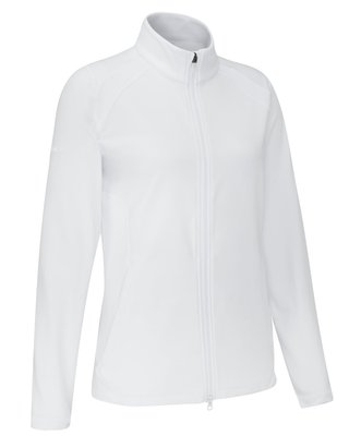 PING Eda Lightweight Full Zip women's jacket, white