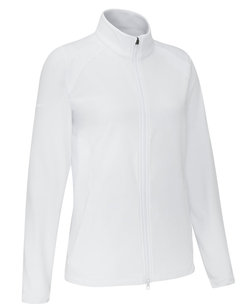 PING Eda Lightweight Full Zip women's jacket, white