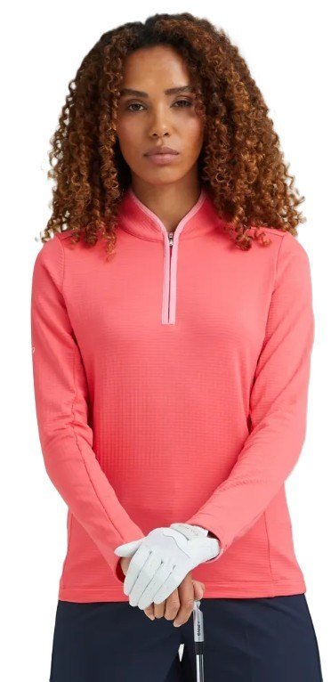PING Abigale Fleece ladies sweatshirt, paradise pink
