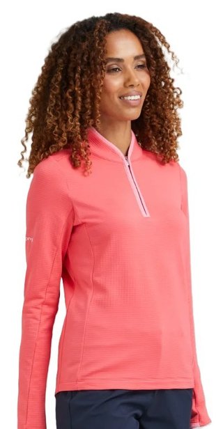 PING Abigale Fleece ladies sweatshirt, paradise pink