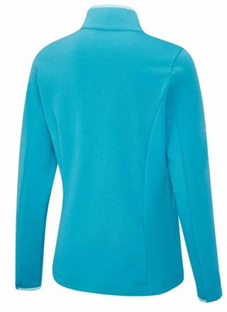 PING Abigale Fleece ladies sweatshirt, turquoise