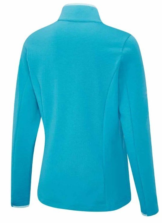 PING Abigale Fleece ladies sweatshirt, turquoise