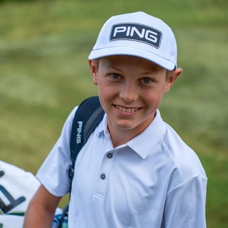 PING Lindum Junior junior polo, white