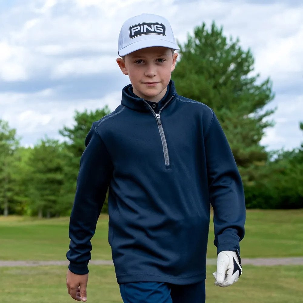 PING Ramsey Junior sweatshirt, navy