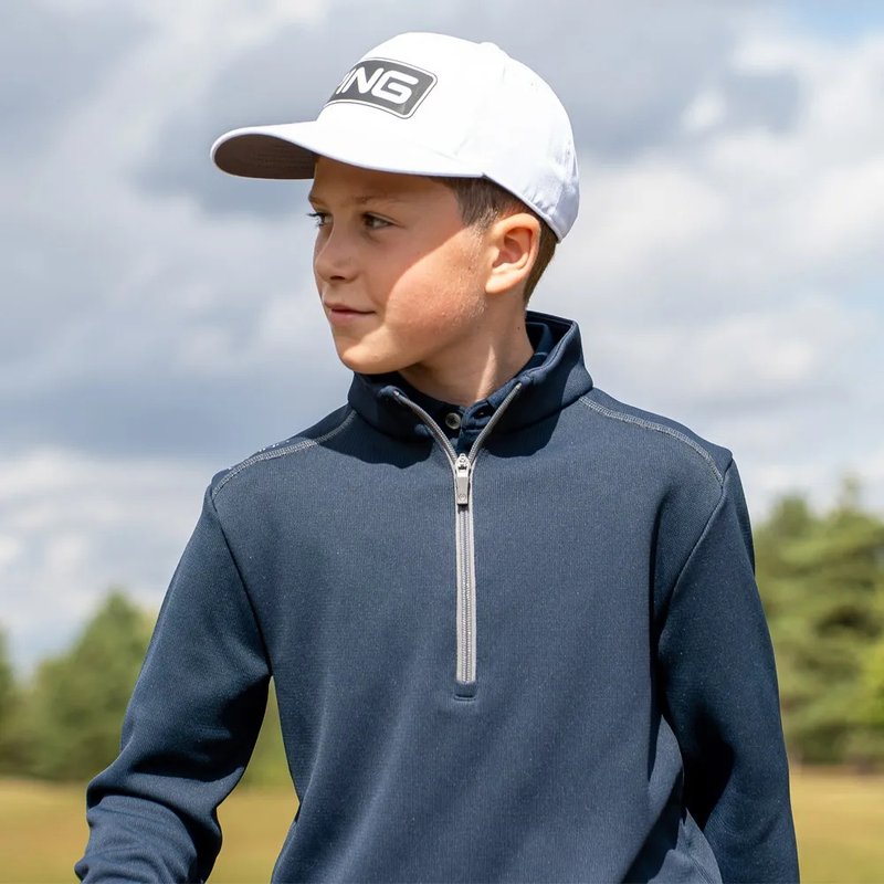 PING Ramsey Junior sweatshirt, navy