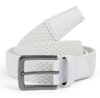 PING Stretch Webbing men's belt, white