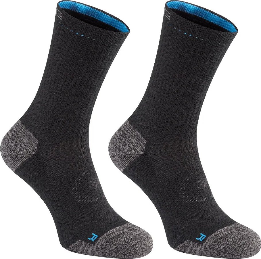 PING SensorCool Crew men's socks, black multi