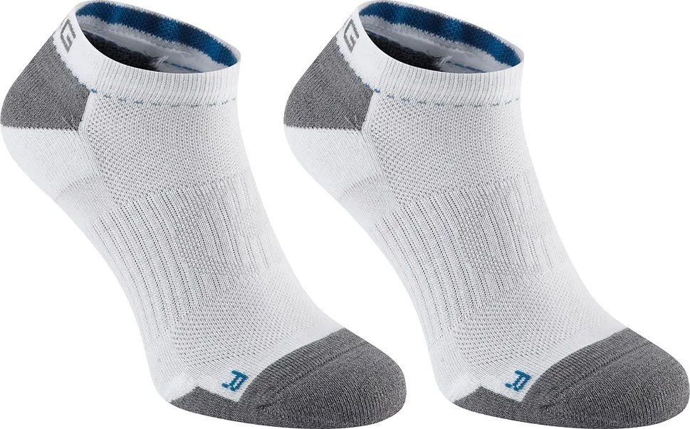 PING SensorCool No Show men's socks, white