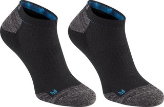 PING SensorCool No Show mens socks, black multi