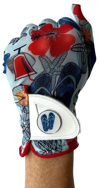 Best of Golf America ladies glove, aloha