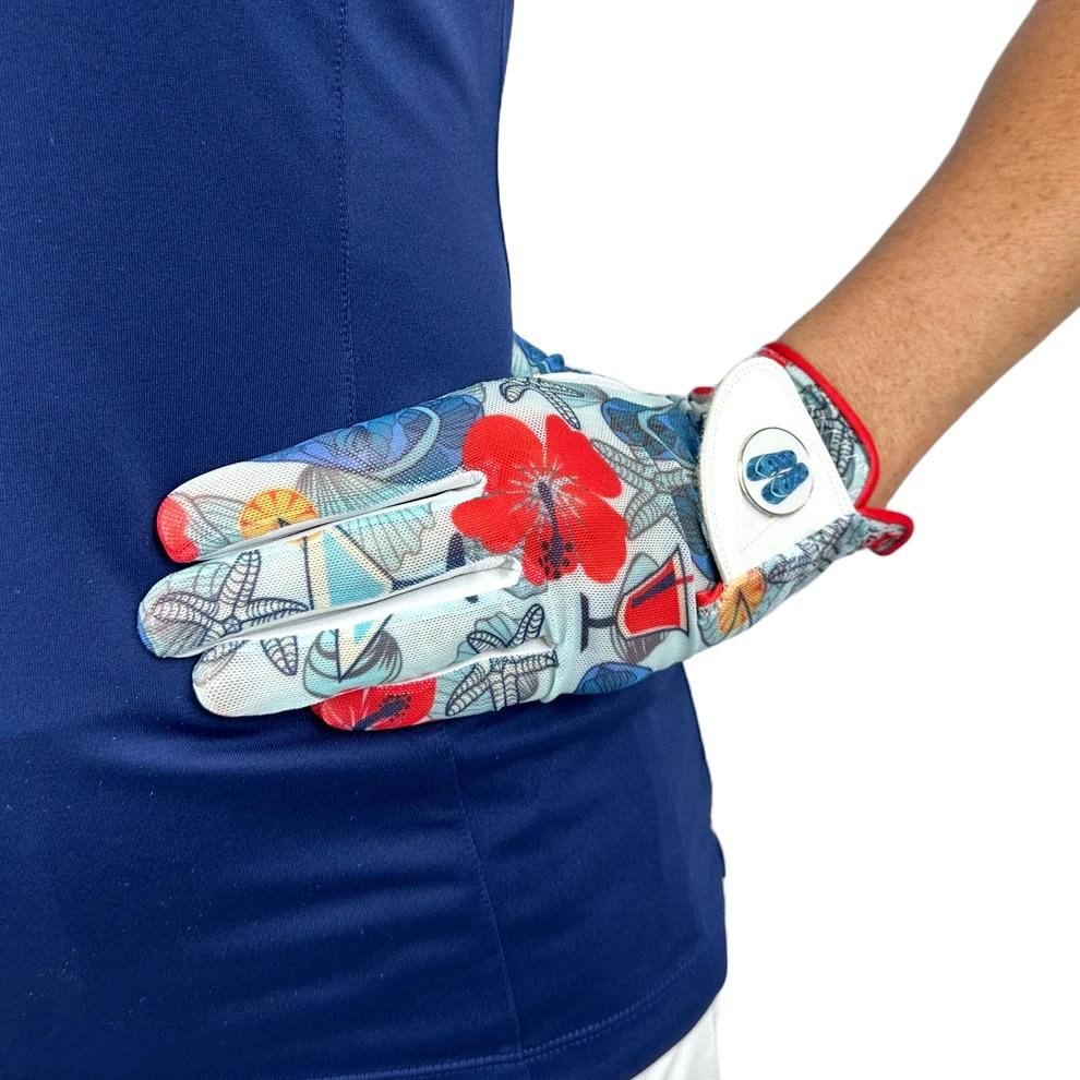 Best of Golf America ladies glove, aloha