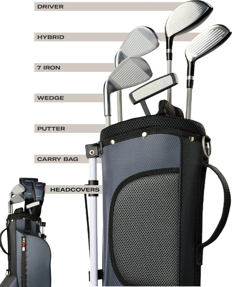 Wilson Profile JR junior golf set, graphite