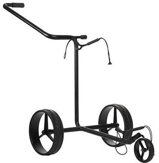 JuStar Black 3-Wheeled manual trolley, black