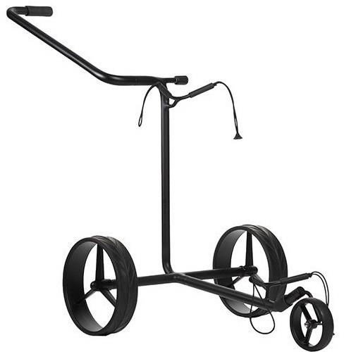 JuStar Black 3-Wheeled manual trolley, black