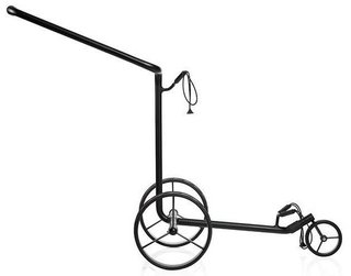 JuStar Black 3-Wheeled manual trolley, black