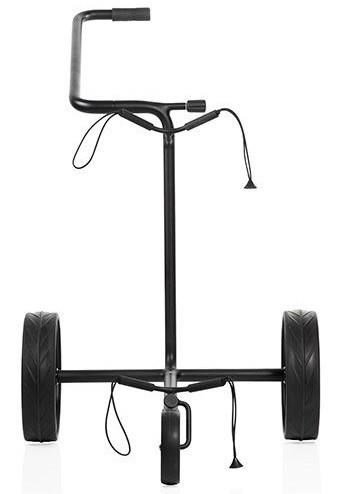 JuStar Black 3-Wheeled manual trolley, black
