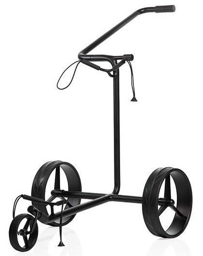 JuStar Black 3-Wheeled manual trolley, black