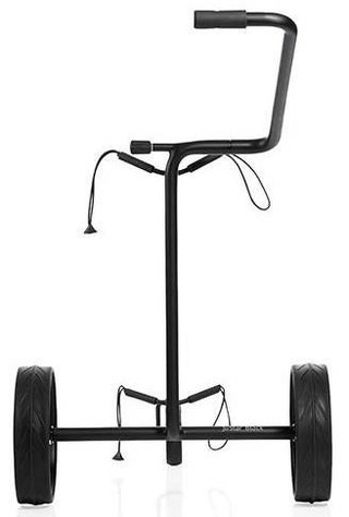 JuStar Black 3-Wheeled manual trolley, black