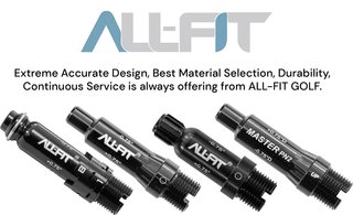 Shaft Adaptor All-Fit Master Wood Fit Kit - .335 W/NUT & O RING