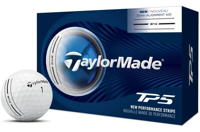 TaylorMade TP5 35mm Alignment aid golf balls 2026