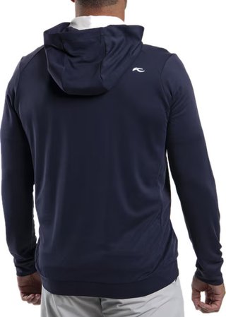 KJUS Kallen Hooded men's hoodie, atlanta blue