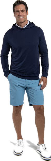 KJUS Kallen Hooded men's hoodie, atlanta blue