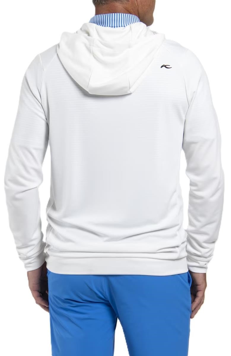 KJUS Kallen Hooded men's midlayer hoodie, white