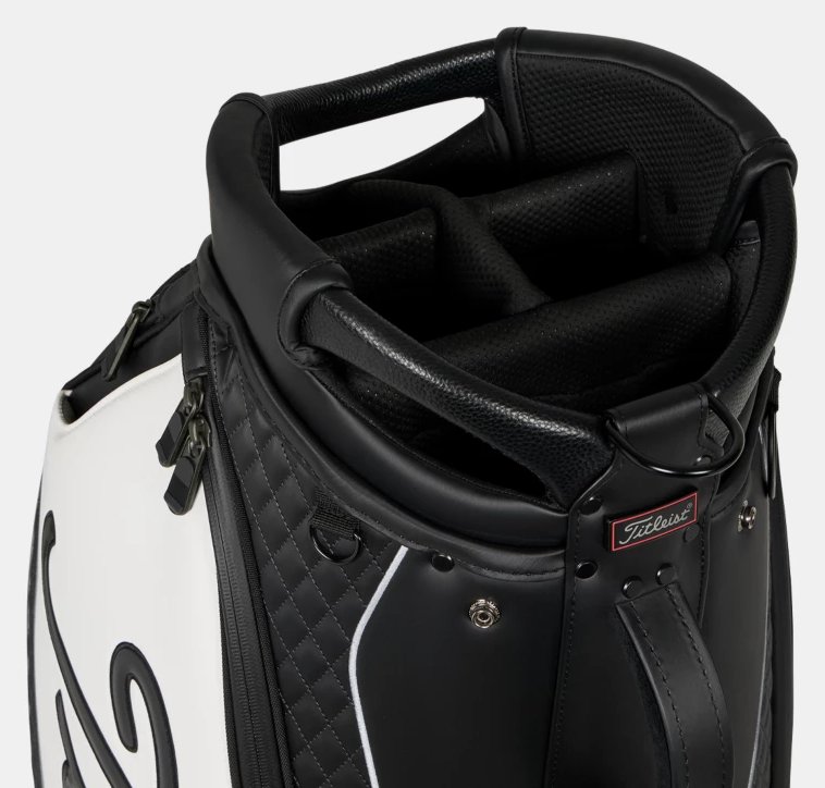 Titleist Tour Series cart bag, black/white