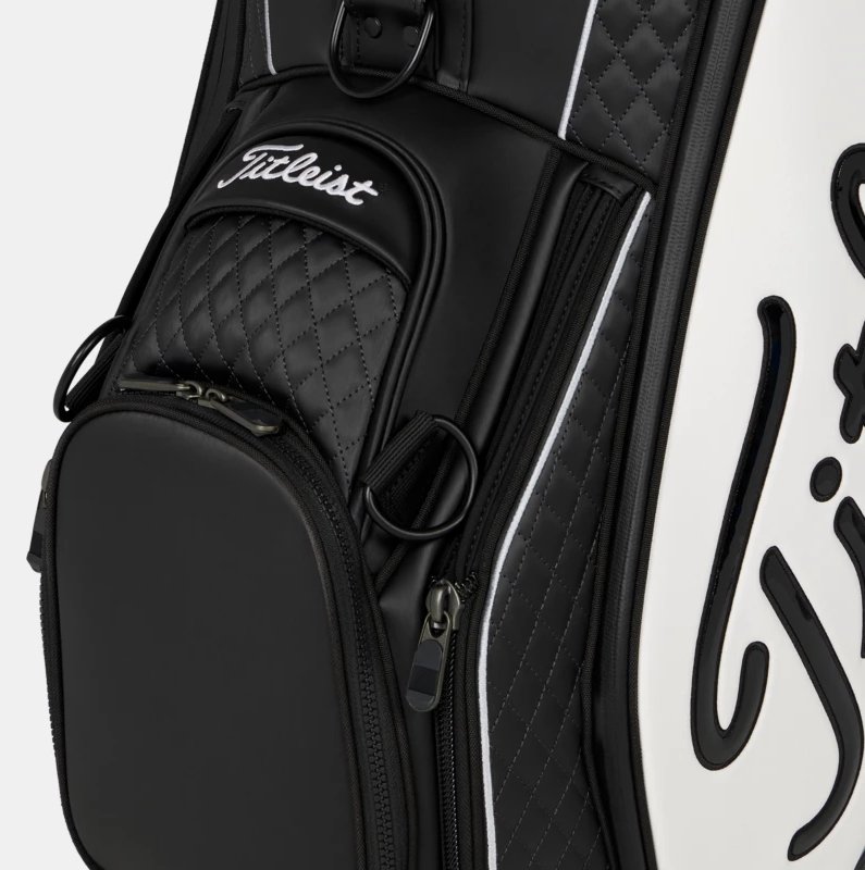 Titleist Tour Series cart bag, black/white