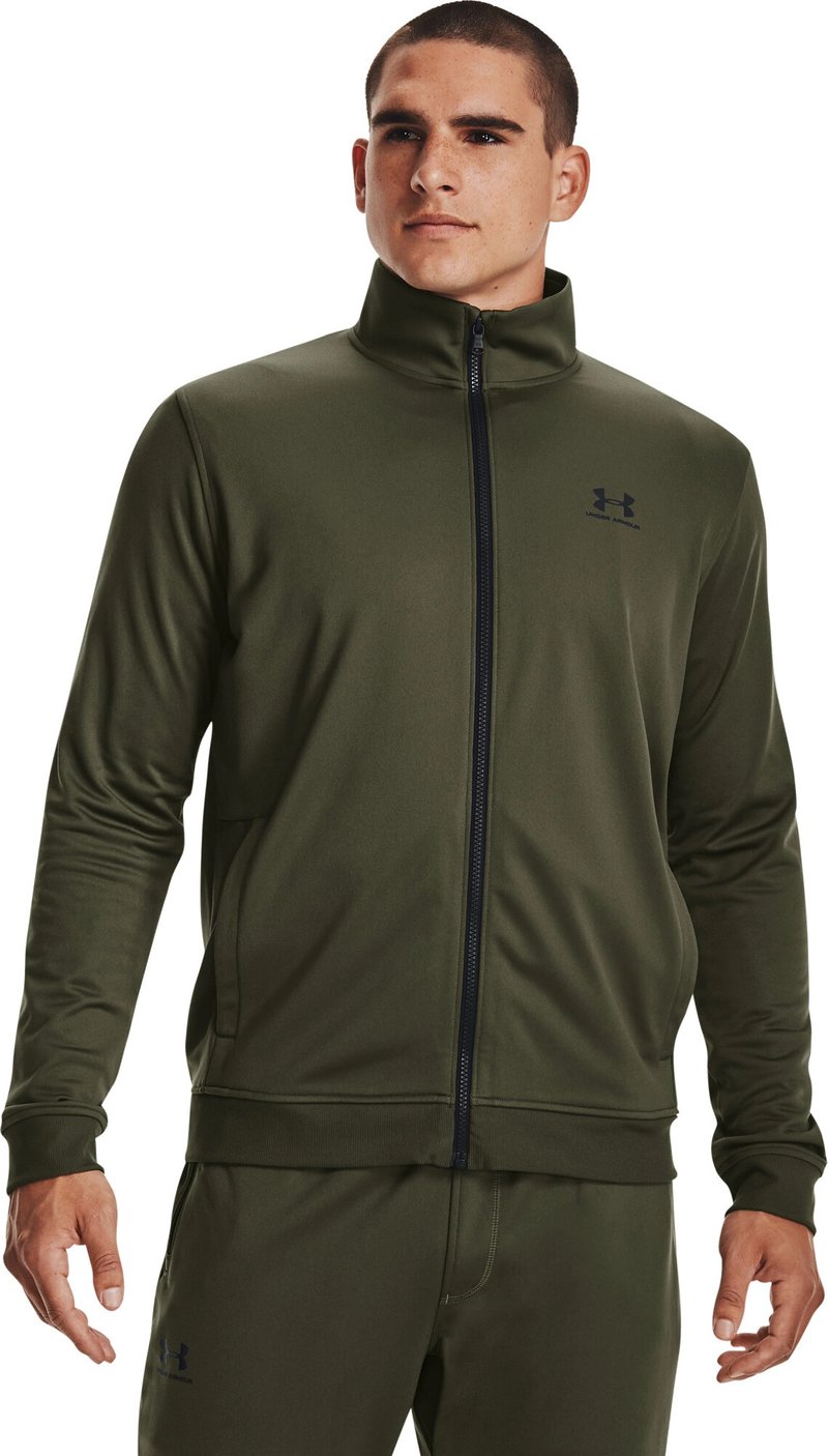 Under Armour Sportstyle Tricot men's jacket, marine od green