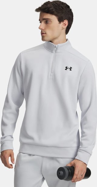 Under Armour Fleece 1/4 Zip men's sweatshirt, halo gray